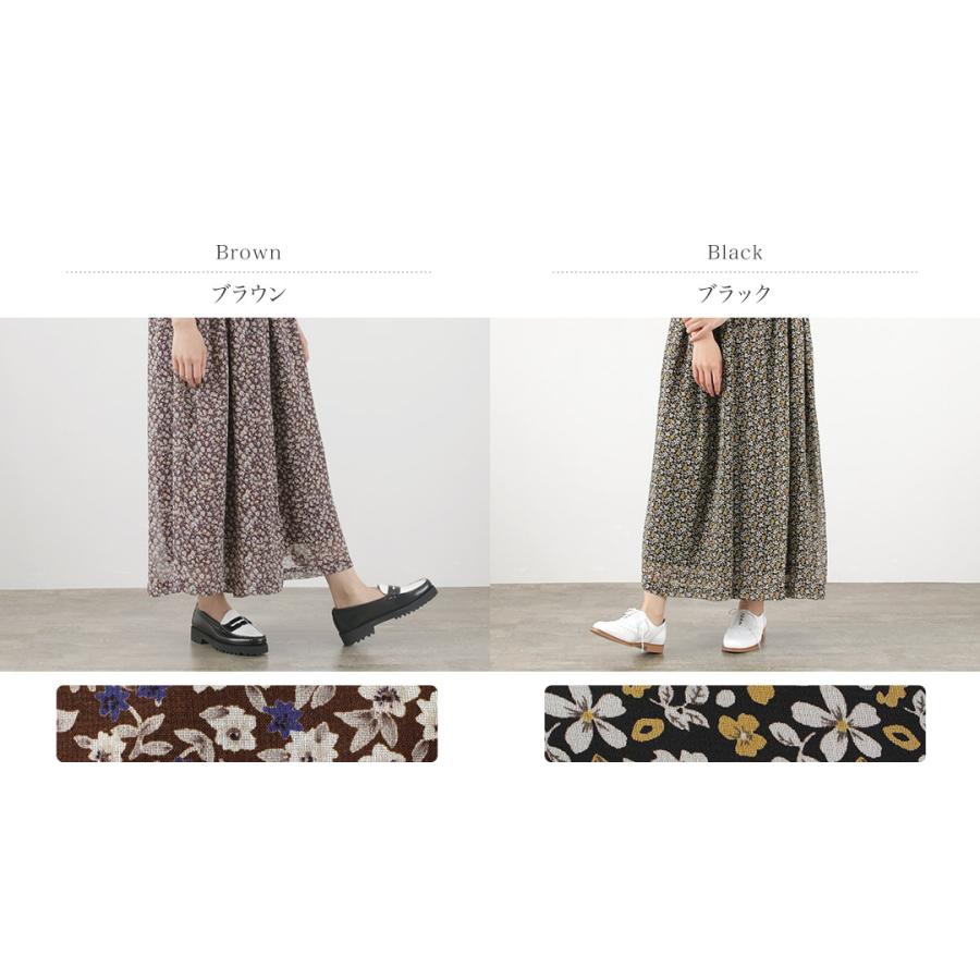 Kelen（ケレン） URBE ヴィンテージフラワー ギャザー パンツ