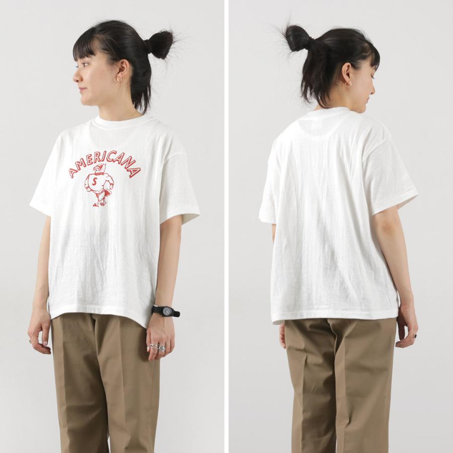 SHINZONE（シンゾーン） シンゾーン×アメリカーナ コラボレーションTEE / レディース Tシャツ 半袖 ロゴ｜daigochi｜14