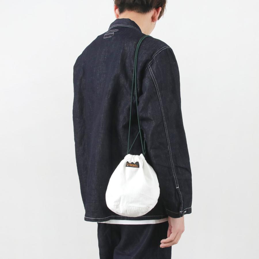 napron（ナプロン） 別注 8oz ホワイトデニム ペイシェントバッグ