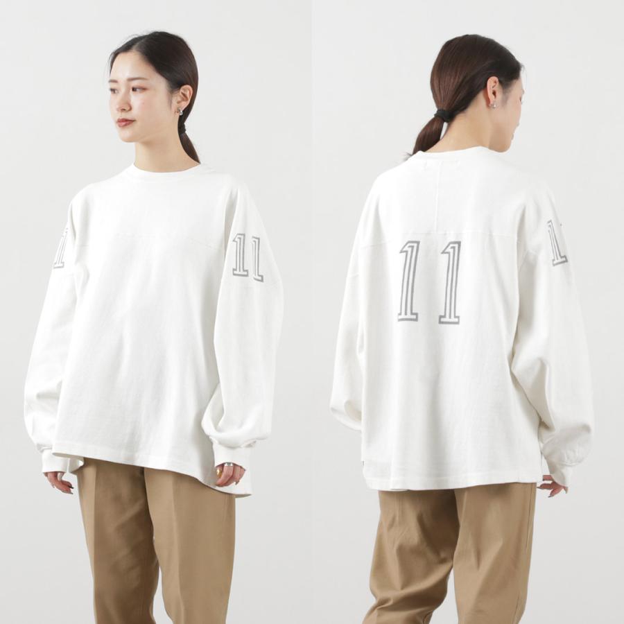 REMI RELIEF RELIEF(レミレリーフ) 天竺フットボールロンT REMI RELIEF RELIEF(レミレリーフ) 天竺フットボールロンT