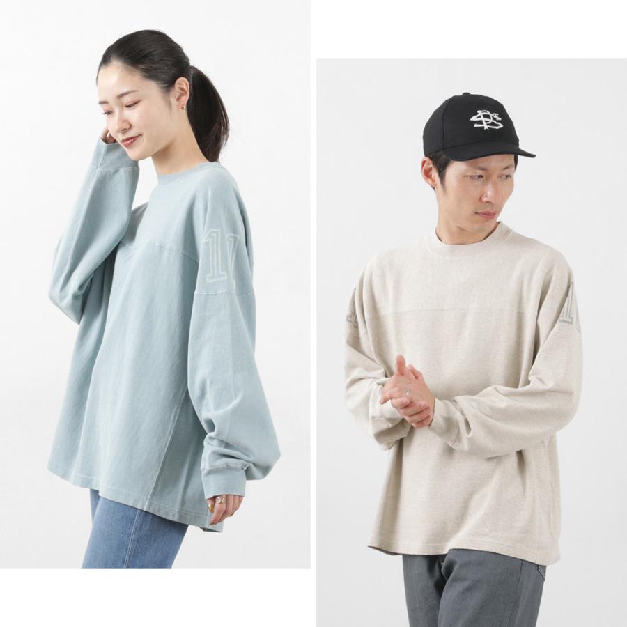 REMI RELIEF RELIEF(レミレリーフ) 天竺フットボールロンT REMI RELIEF RELIEF(レミレリーフ) 天竺フットボールロンT