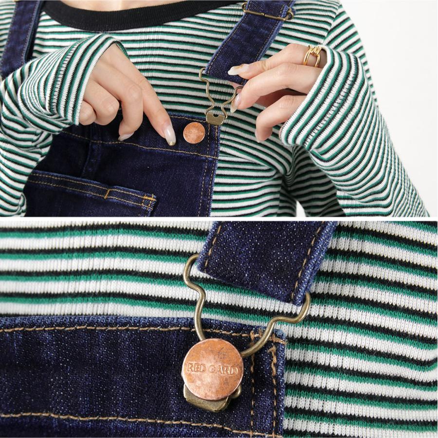 RED CARD（レッドカード） Lauryn スリム オーバーオール ストレッチ / レディース ボトムス デニム | RED CARD TOKYO | 08