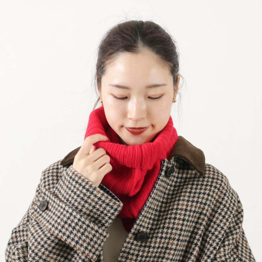 WILLIAM BRUNTON（ウィリアムブラントン） リブ スヌード / ネック