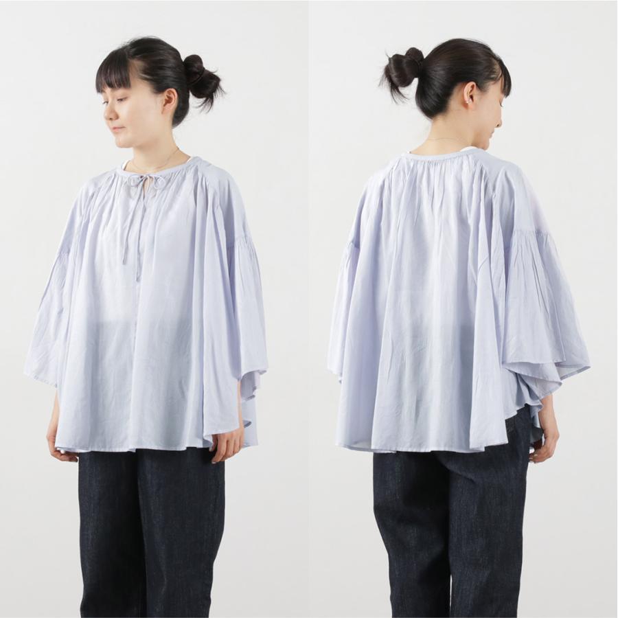 tumugu（ツムグ） スシボイル 2WAY ブラウス / レディース シャツ 長袖 