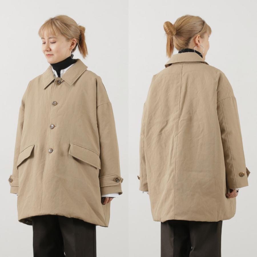 miffew（ミフュー） バルカラー オーバーダウンコート / レディース