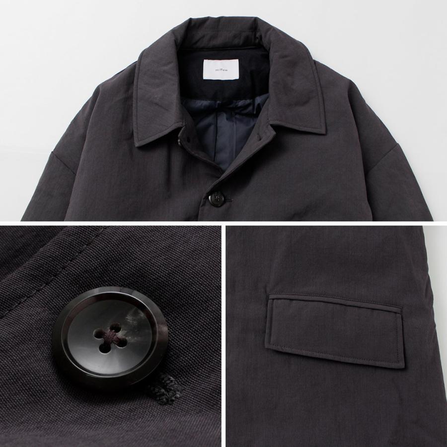 miffew MIFFEW（ミフュー） バルカラー オーバーダウンコート