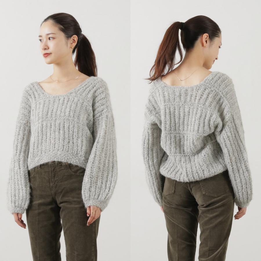 Michele＆Hoven（ミシェルアンドホーヴン） ノラ クロップドニット