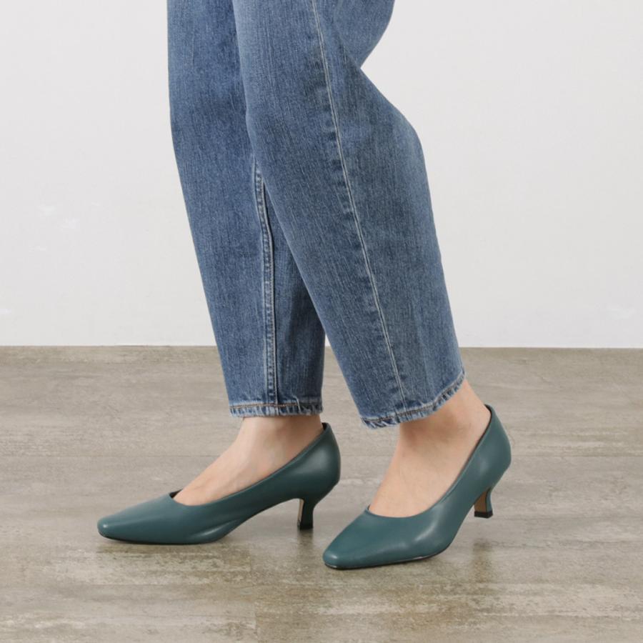 REMME REMME(レメ) ポインテッド スクエア ヒールパンプス REMME REMME(レメ) ポインテッド スクエア ヒールパンプス