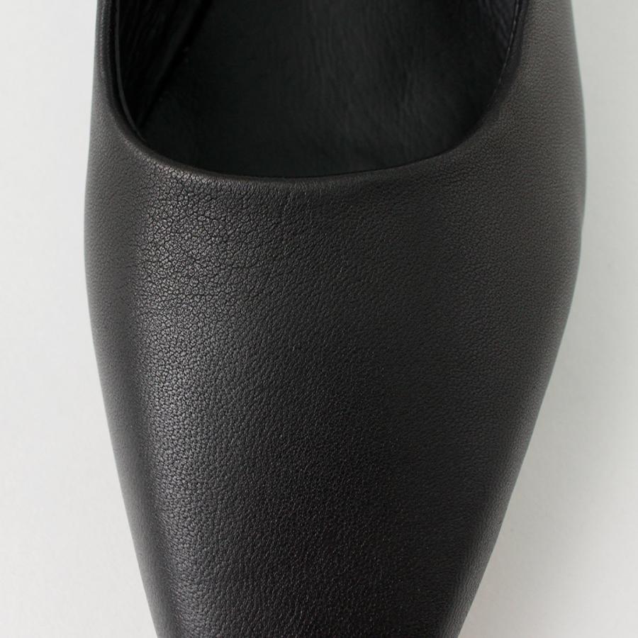 REMME（レメ） ポインテッド スクエア ヒールパンプス / レディース 靴