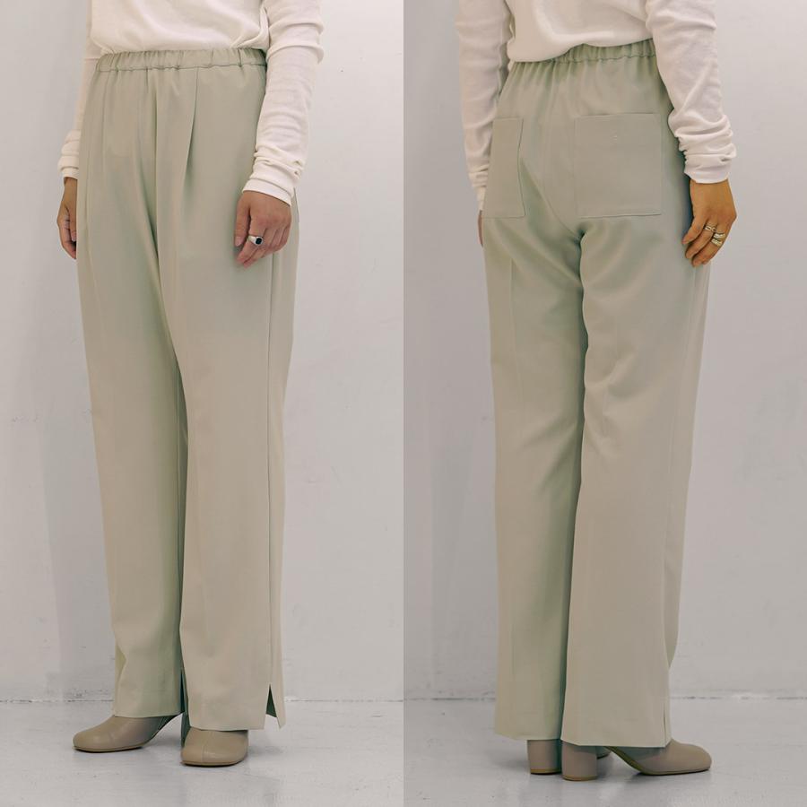 新品未着　LIBERUM / サイドスリットスラックス YENN 【予約販売：10月下旬発送予定】YENN（イェン） SIDE SLIT SLACKS
