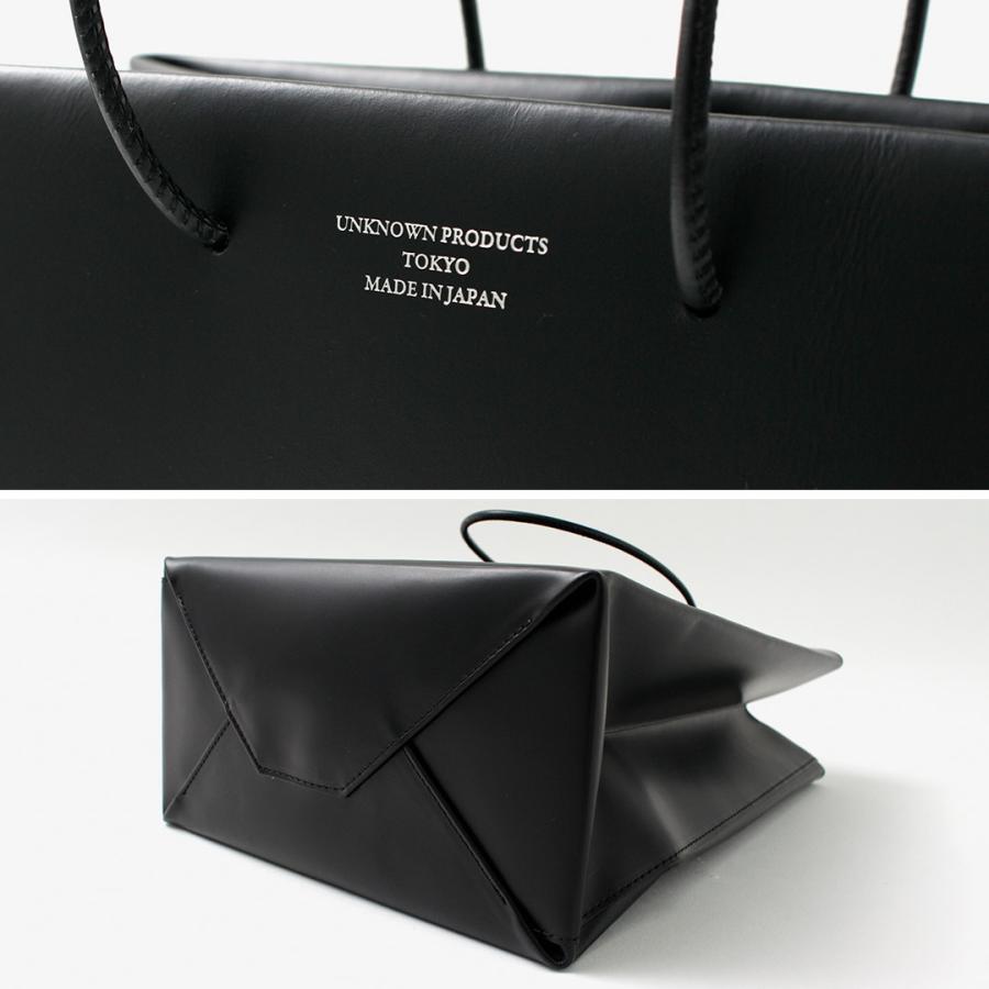 UNKNOWN PRODUCTS（アンノウンプロダクツ） レザー ペーパーバッグ