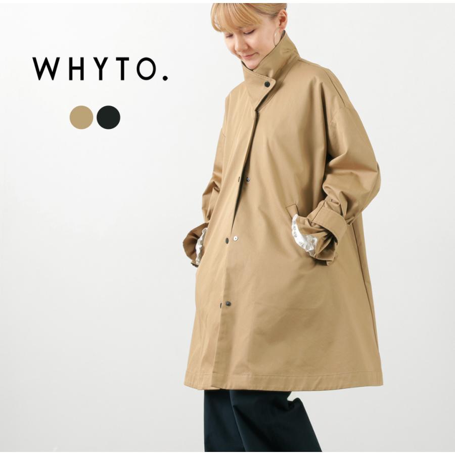 WHYTO WHYTO.(ホワイト) テントラインコート / レディース WHYTO WHYTO.(ホワイト) テントラインコート / レディース