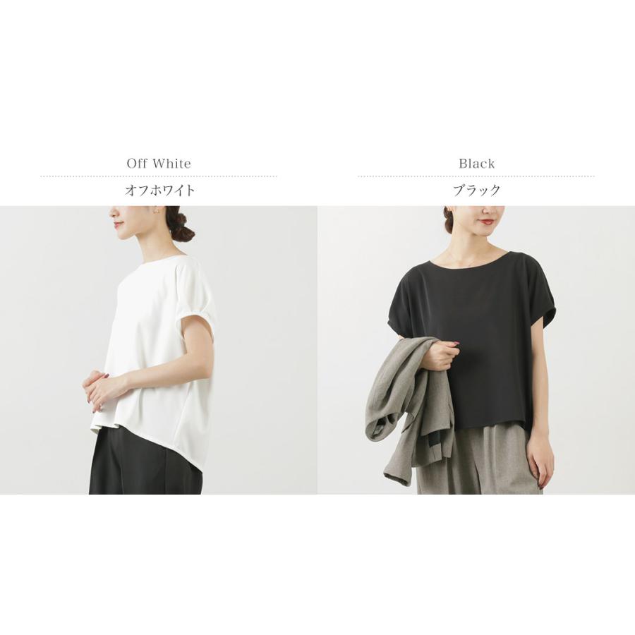 WHYTO（ホワイト） WHYTO.（ホワイト） ドロップ タック ブラウス