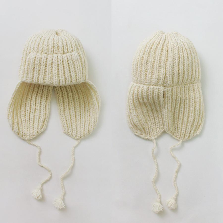 kha:ki（カーキ） ハンドニット フライトキャップ / レディース ニット