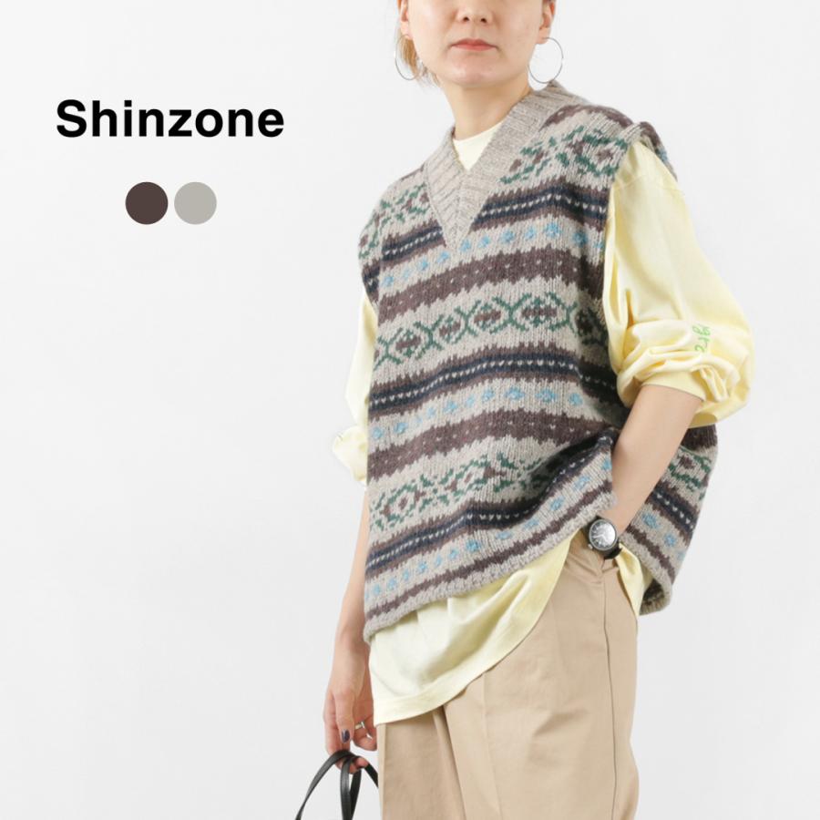 SHINZONE(シンゾーン) フェアアイル ベスト / レディース トップス ニット Vネック ウール 総柄|25%OFFクーポン対象 : 18860 : GochI by ROCOCO - 通販 - Yahoo!ショッピング SHINZONE(シンゾーン) フェアアイル ベスト / レディース トップス ニット Vネック ウール 総柄|25%OFFクーポン対象 : 18860 : GochI by ROCOCO - 通販 - Yahoo!ショッピング