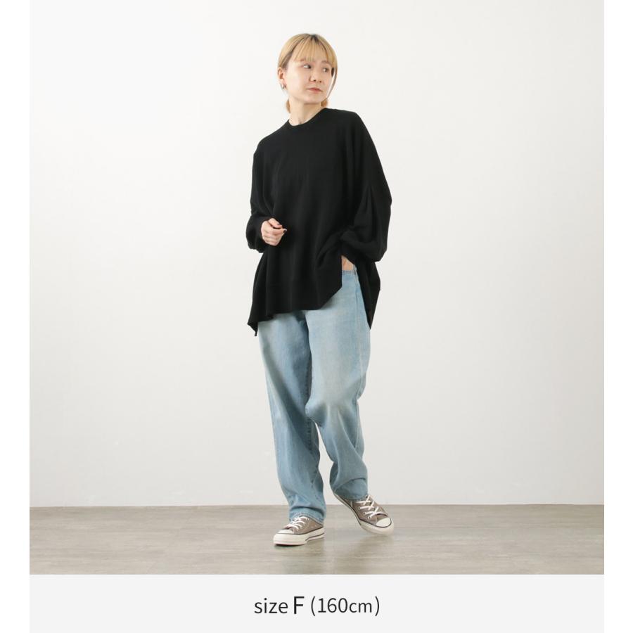 tumugu（ツムグ） ランダムニット ビッグプルオーバー / レディース