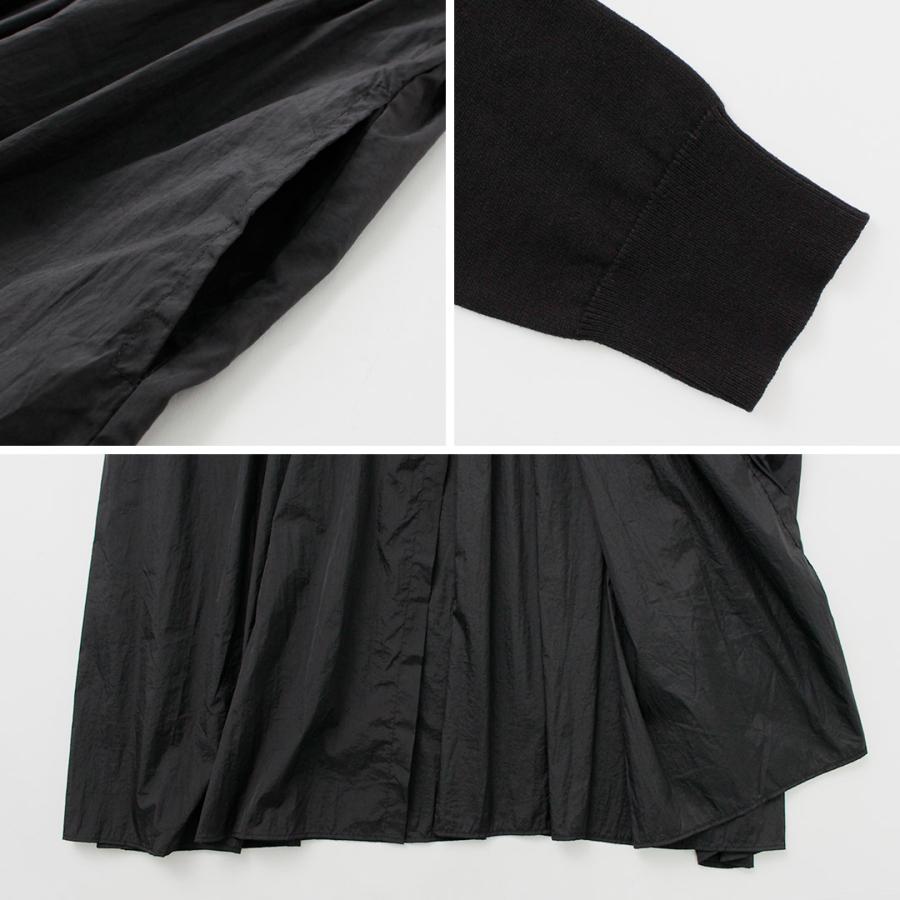 mao made（マオメイド） カラー別注 異素材切り替え ワイド2WAY