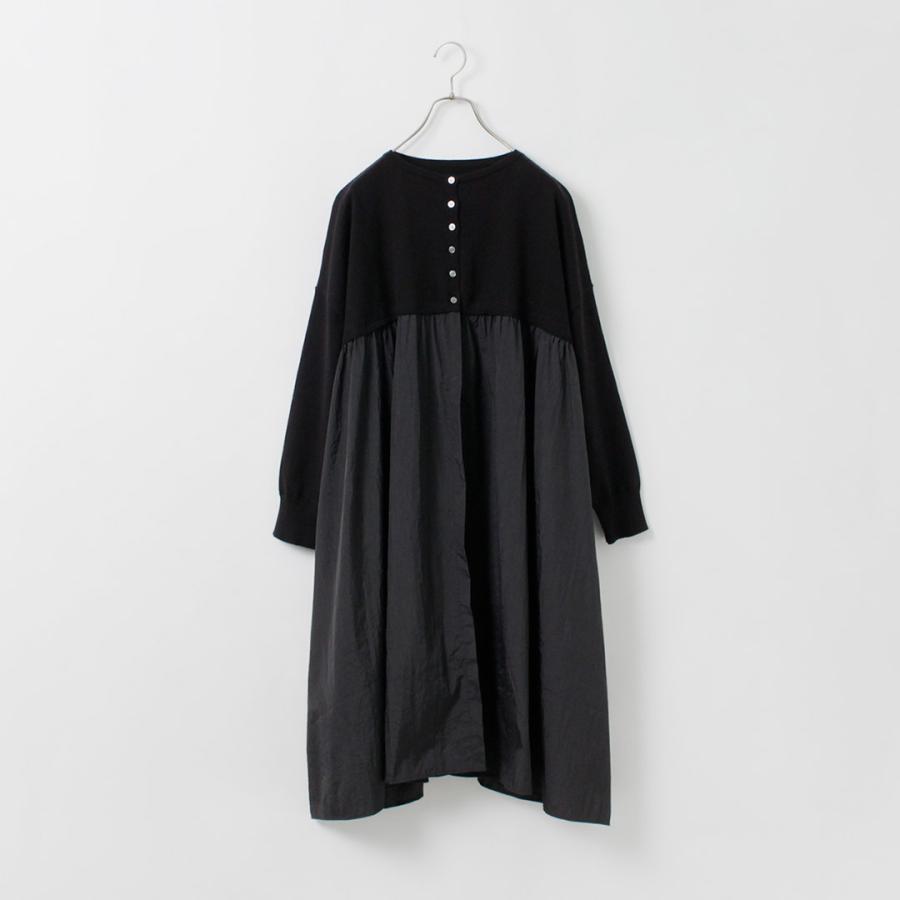 mao made（マオメイド） カラー別注 異素材切り替え ワイド2WAY