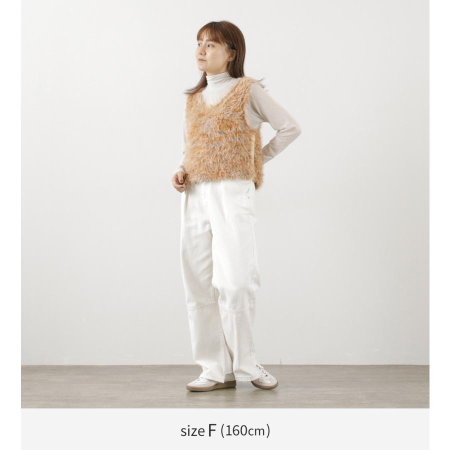 CYAN TOKYO（シアントーキョー） MIXフェザーニットベスト