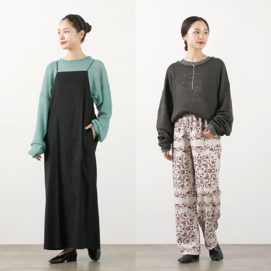 CHIGNON CHIGNON（シニヨン） モヘア混片畦ルーズニット / レディース