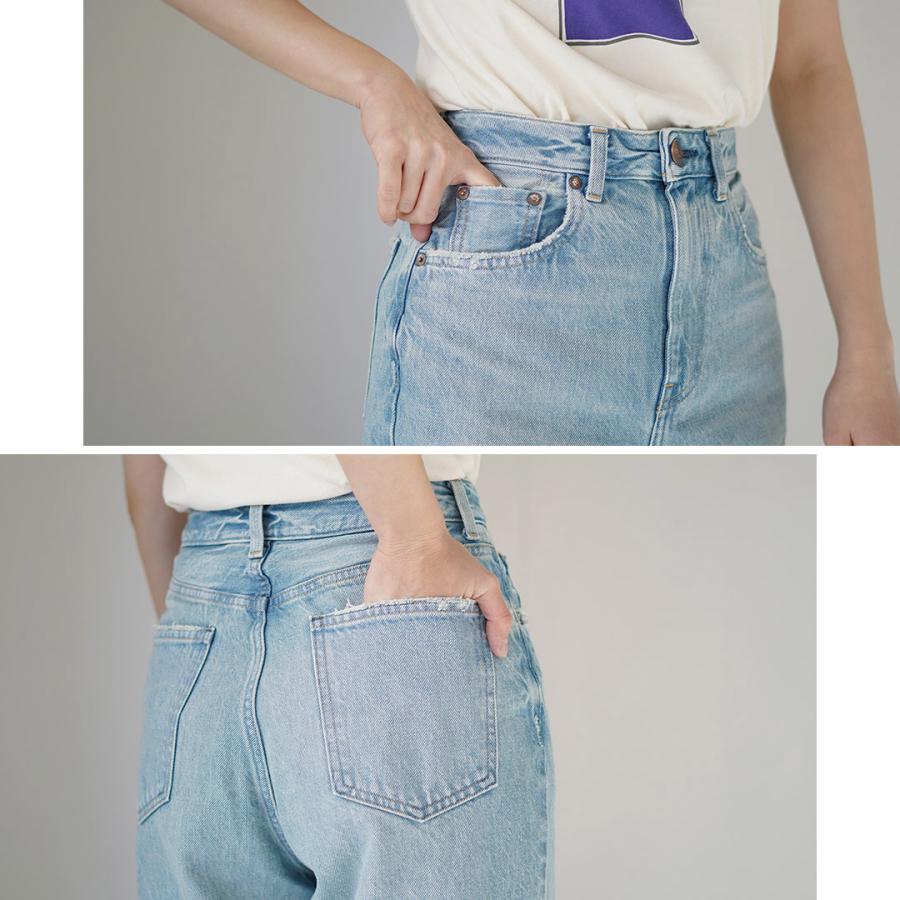 レッドカード] ジーンズ Dakota レディース RED CARD/レッドカード】別注Dakota ルーズストレートデニム｜Rouge