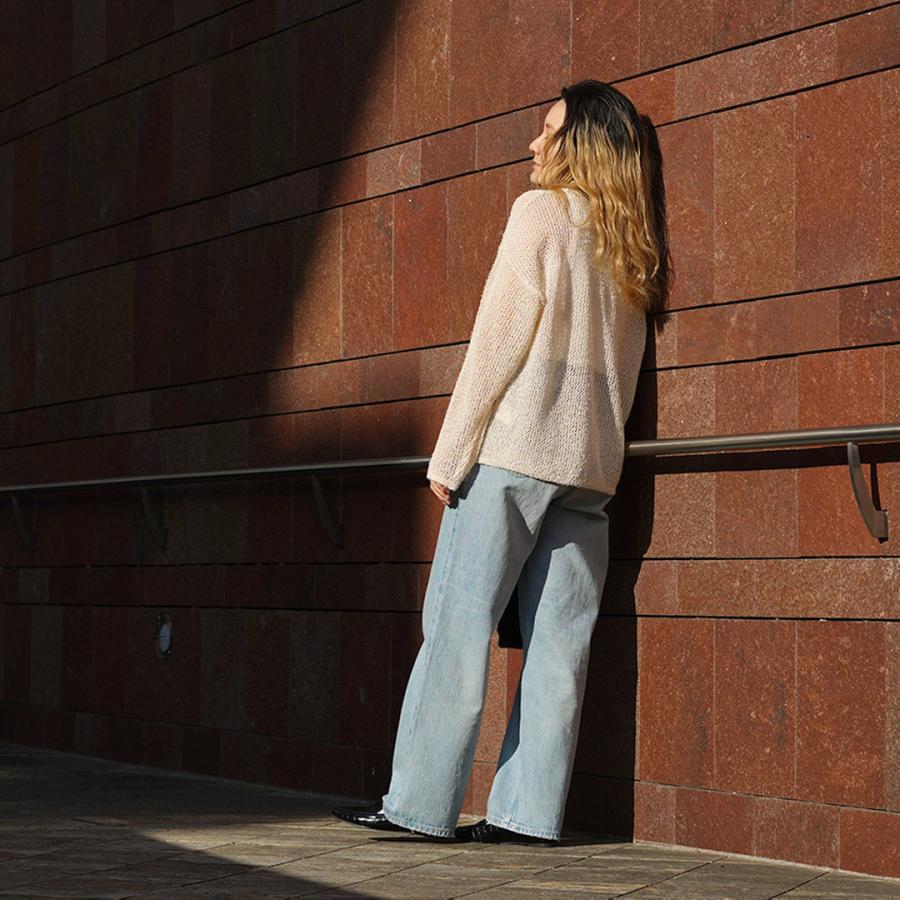 美品 24 レッドカード ダコタ ルーズ ストレート デニム ワイド Rouge vif la cle｜【RED CARD/レッドカード】別注Dakota ルーズ