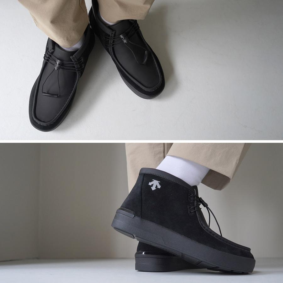 DESCENTE　ブラック　レインシューズ DESCENTE（デサント） ヴェルサー B MID 24.1 / レディース 靴