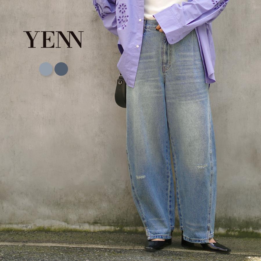 YENN YENN(イェン) カーブ シーム デニムパンツ / レディース YENN YENN(イェン) カーブ シーム デニムパンツ / レディース