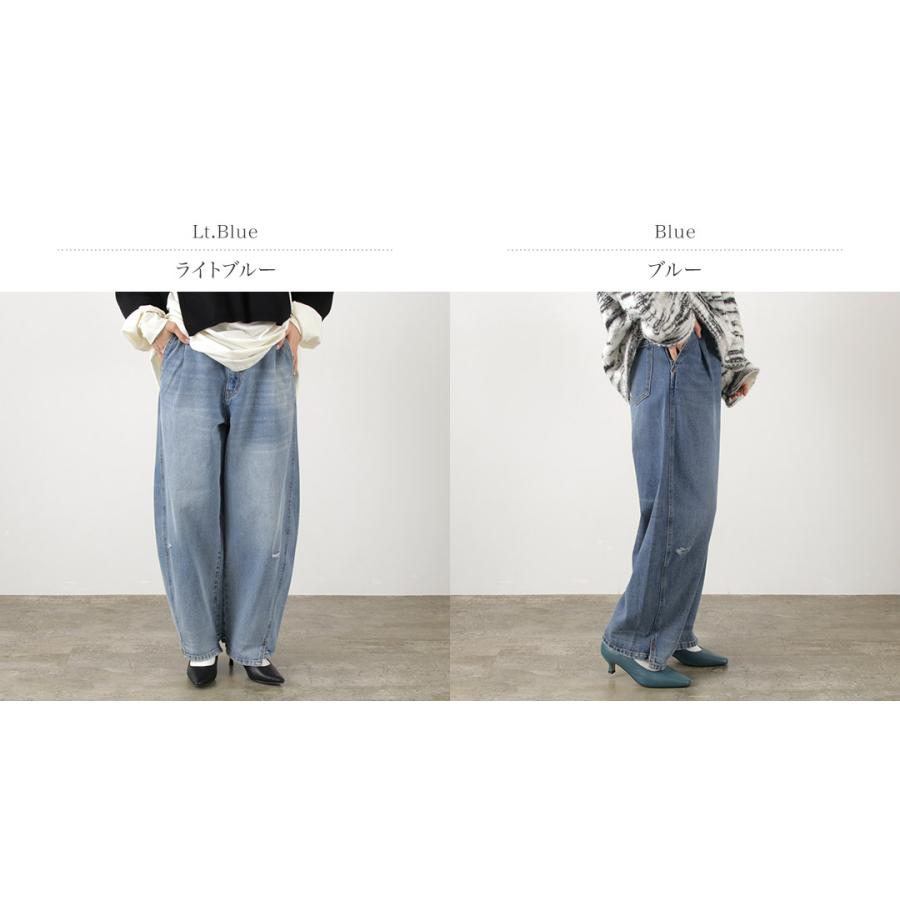 YENN YENN(イェン) カーブ シーム デニムパンツ / レディース YENN YENN(イェン) カーブ シーム デニムパンツ / レディース