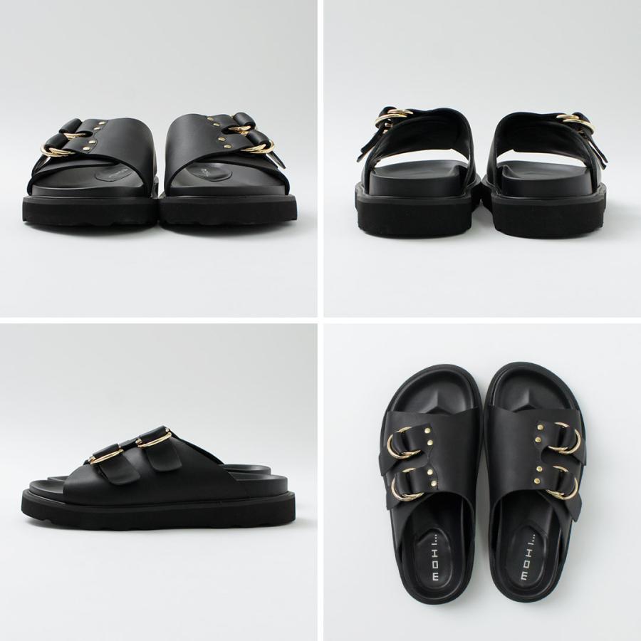 MOHI（モヒ） ダブルリング サンダル / レディース フラット 本革 牛革 カウレザー ストラップなし Double Ring Sandal｜daigochi｜13