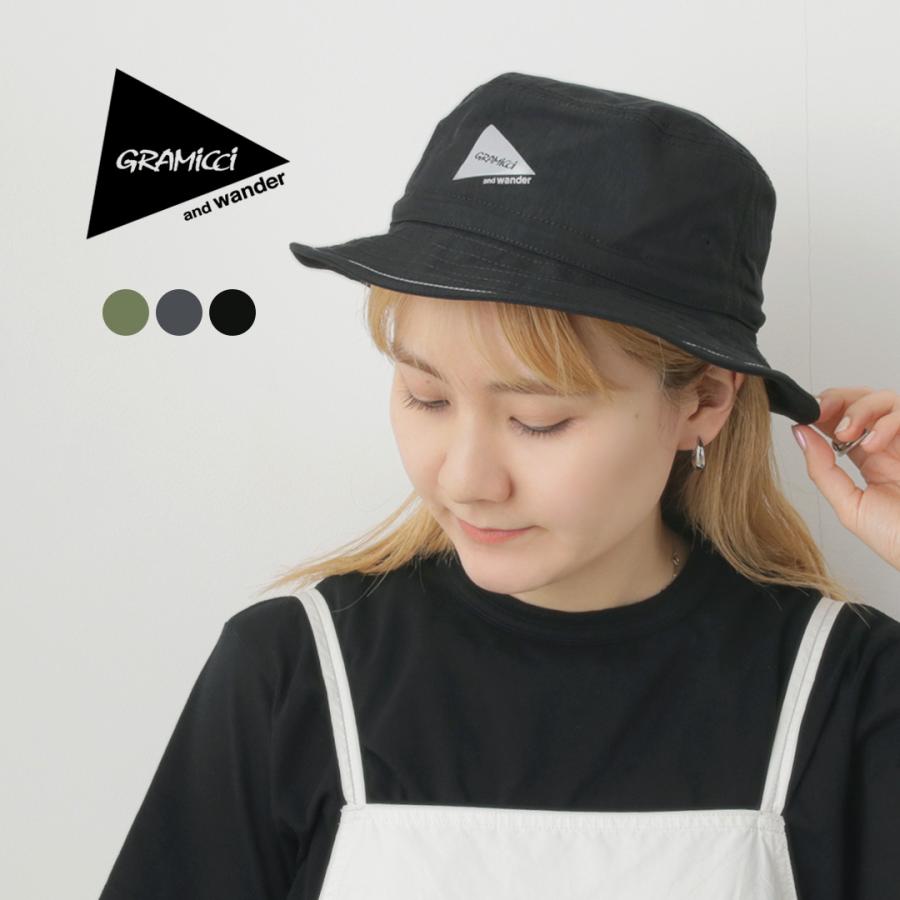 新品未使用！GRAMICCI x and wander HAT UNISEX and wander（アンドワンダー） グラミチ ナイロンコットン ハット