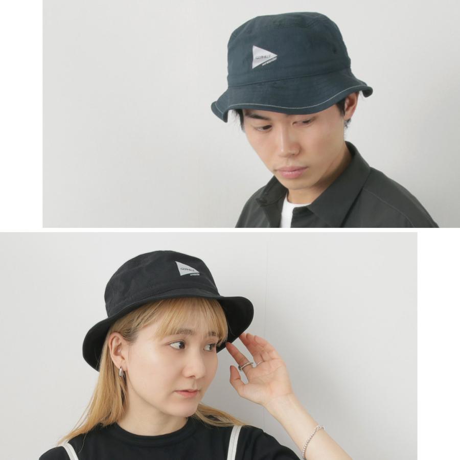 and wander（アンドワンダー） グラミチ ナイロンコットン ハット