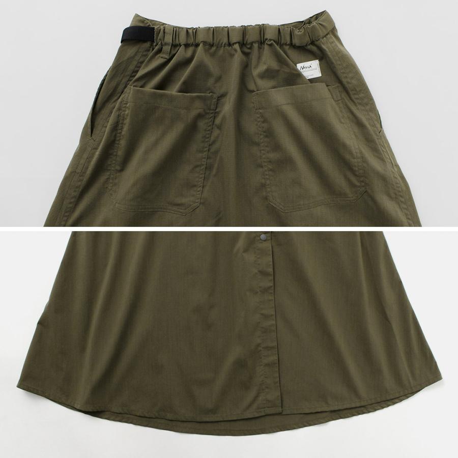 NANGA（ナンガ） ヒノック リップストップ ラップ スカート / 難燃