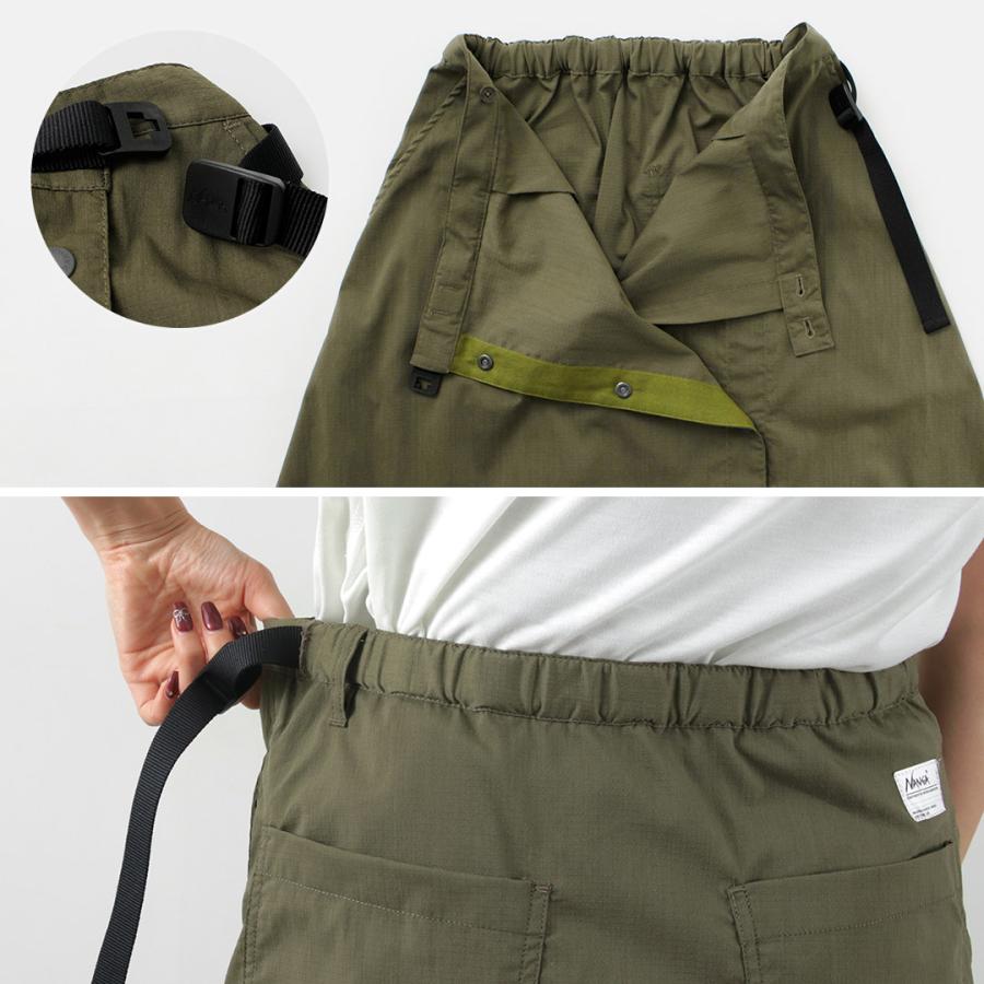 NANGA（ナンガ） ヒノック リップストップ ラップ スカート / 難燃