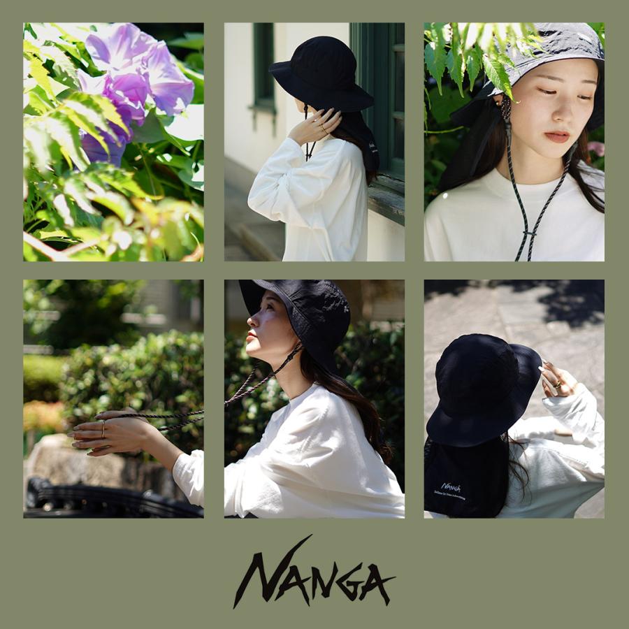 NANGA NANGA(ナンガ) ナイロンタッサー サンシェイドハット NANGA NANGA(ナンガ) ナイロンタッサー サンシェイドハット