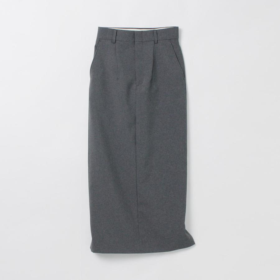 SHINZONE（シンゾーン） クライスラー スカート 24SMSSK02 / ロング スリット レディース きれいめ 無地 日本製 CHRYSLER SKIRTの画像