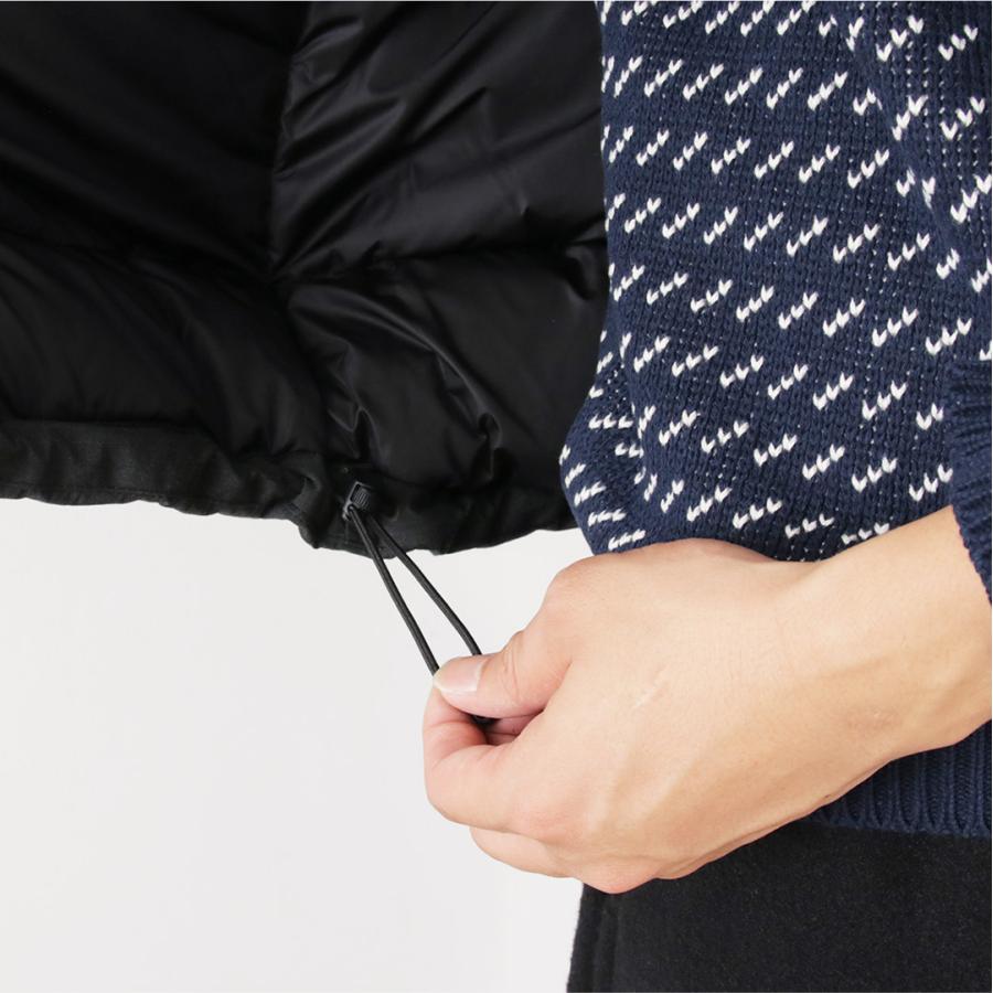 NANGA（ナンガ） 別注 HINOC ヒノック スタンドダウンベスト / 前開き