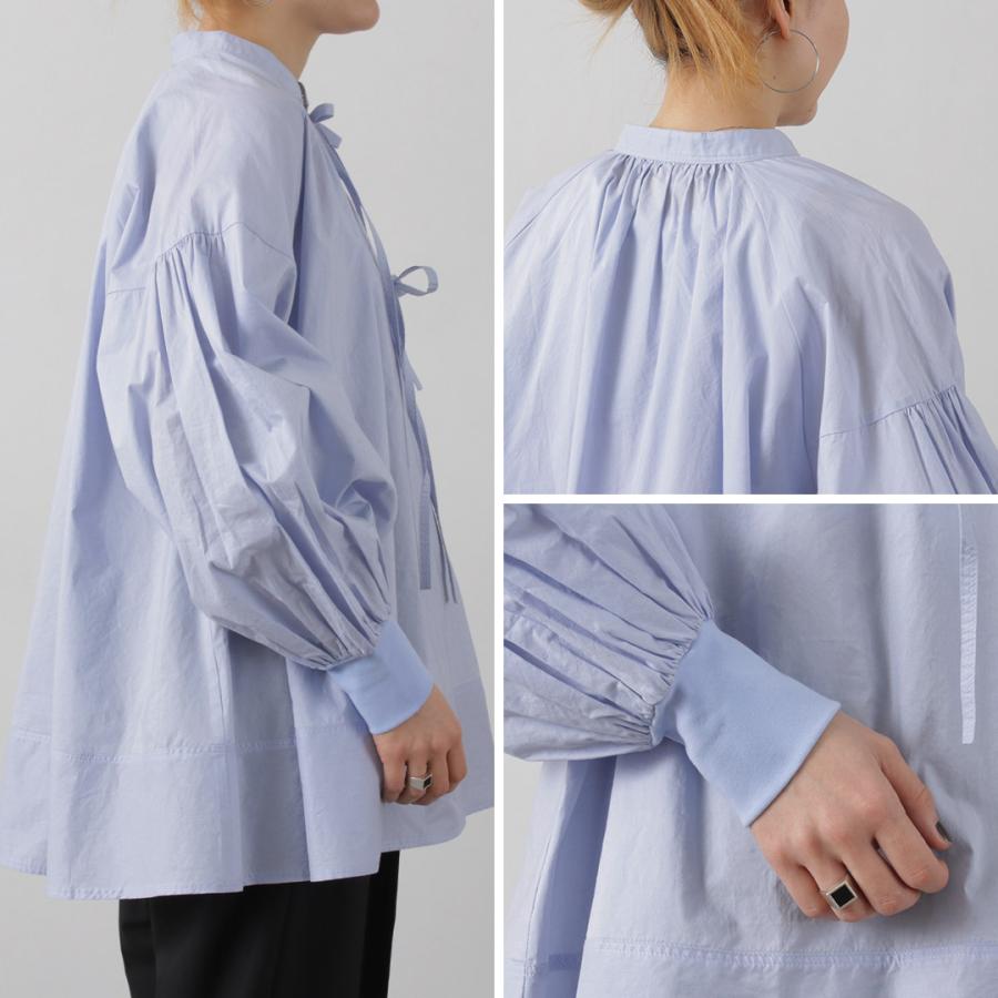 kha:ki（カーキ） 2WAY スキッパー チャーチ ブラウス / 長袖