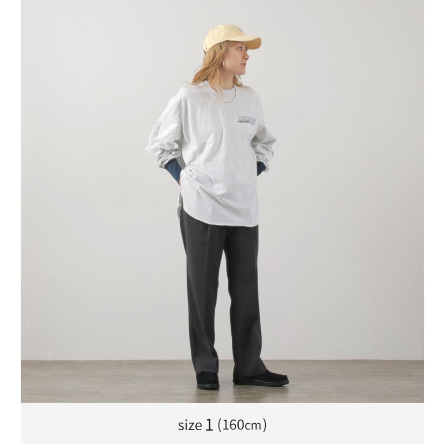KHA:KI（カーキ） ラウンドヘム L/S Tシャツ / レディース カットソー 