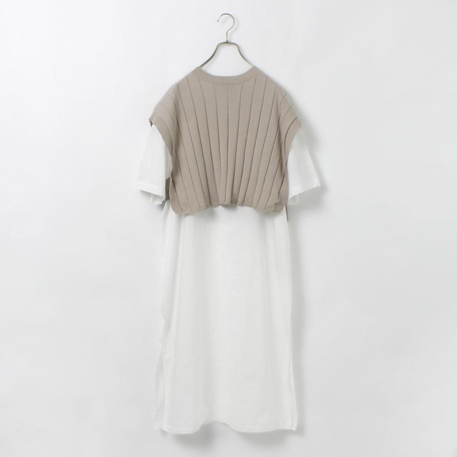 mao made（マオメイド） インナーセット コットンベスト ワンピース