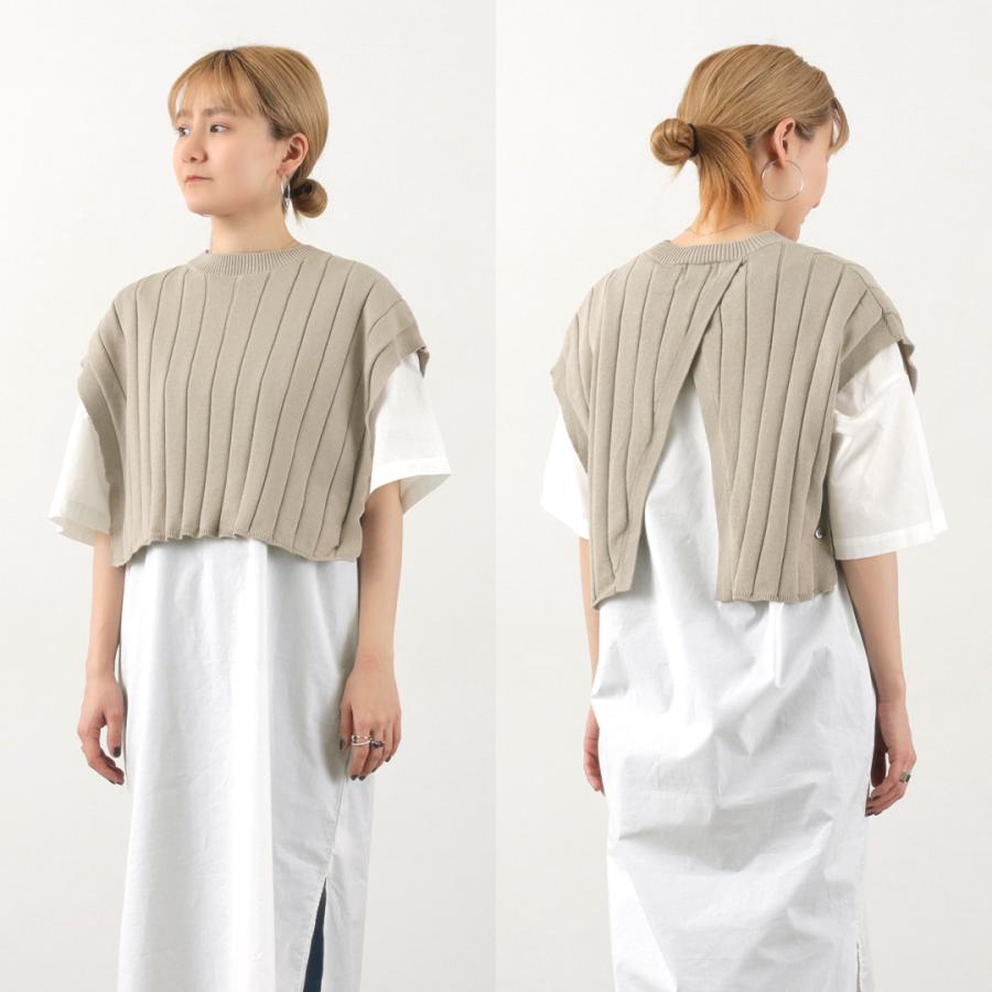 mao made（マオメイド） インナーセット コットンベスト ワンピース