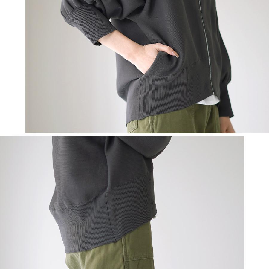 mao made（マオメイド） カラー別注 ラグランスリーブ ジップアップ