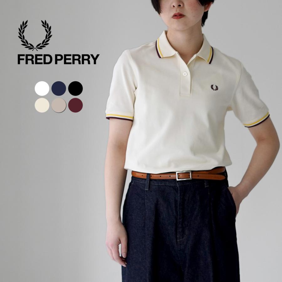 フレッドペリー レディース トップス ベロア ドルマン 襟付き FRED PERRY（フレッドペリー） G3600 TWIN TIPPED ポロシャツ