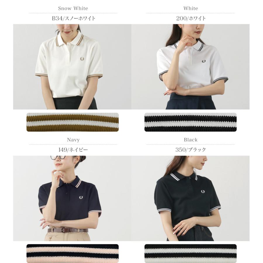 FRED PERRY PERRY（フレッドペリー） G3600 TWIN TIPPED フレッドペリーシャツ / レディース : GochI ...