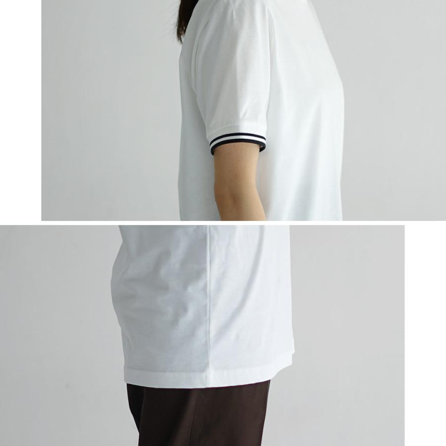 FRED PERRY（フレッドペリー） ツイン ティップド Tシャツ / レディース 半袖の画像