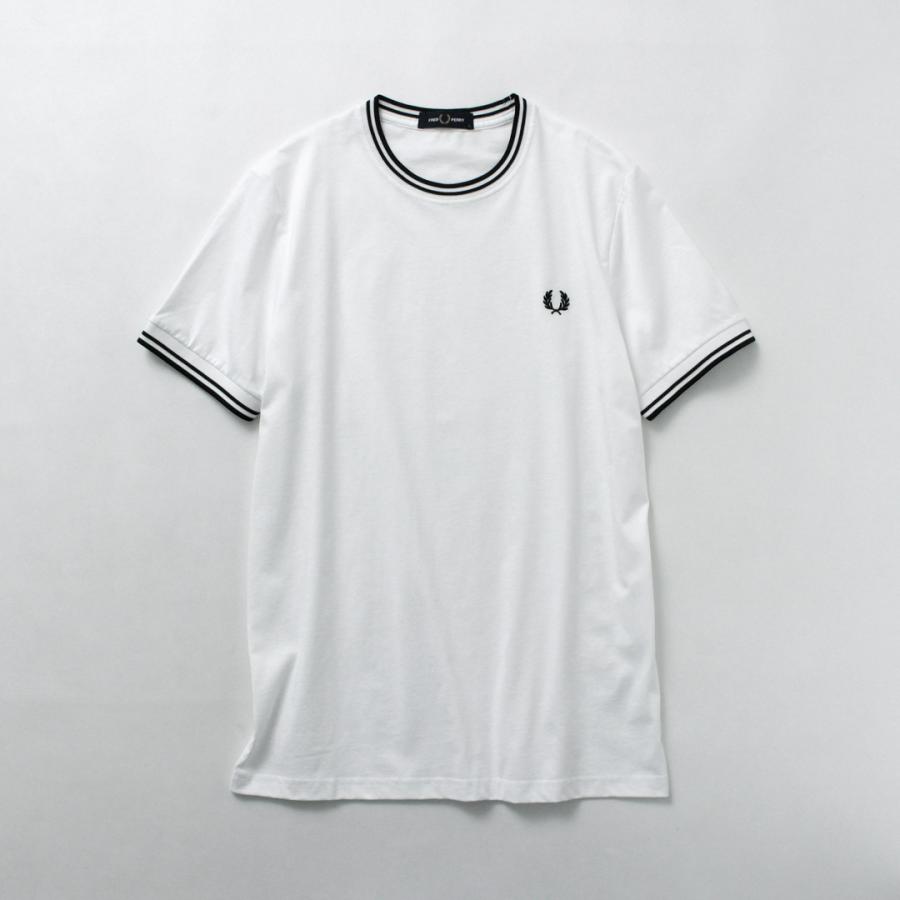 FRED PERRY（フレッドペリー） ツイン ティップド Tシャツ / レディース 半袖の画像