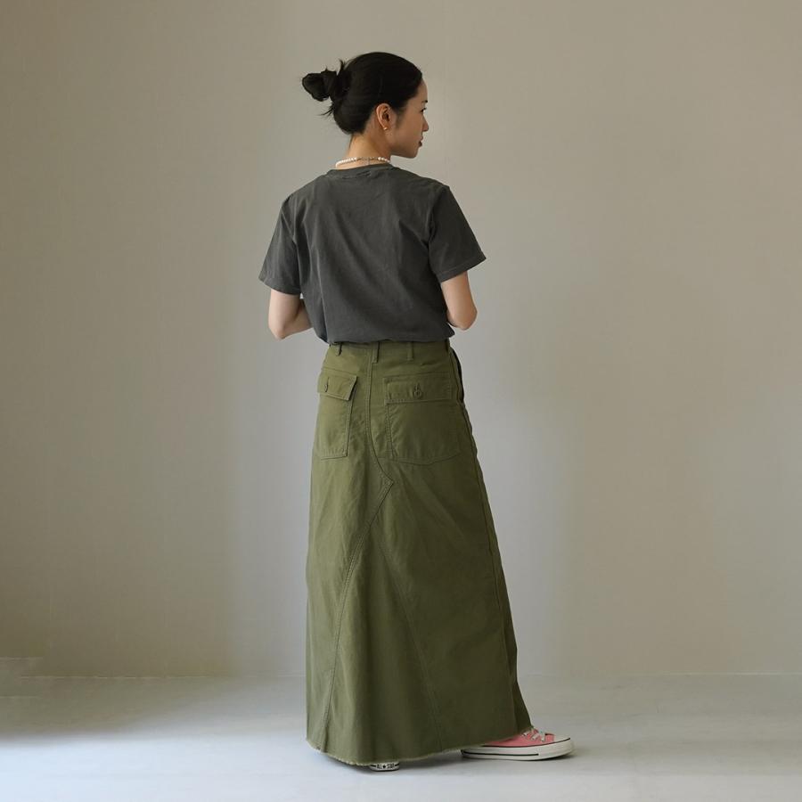 THE SHINZONE ウォッシュドベイカースカート 36 L カーキ THE SHINZONE（ザ シンゾーン） スカート WASHED BAKER SKIRT