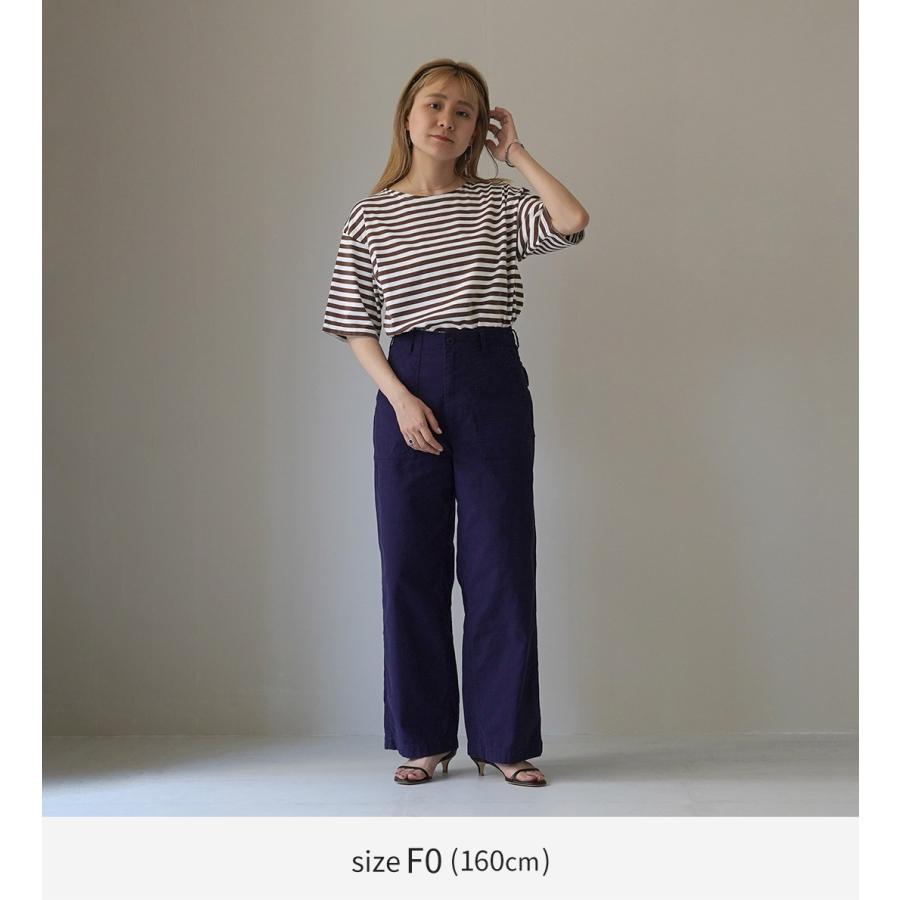 Shinzone SHINZONE（シンゾーン） ハーフ マリンボーダー Tシャツ