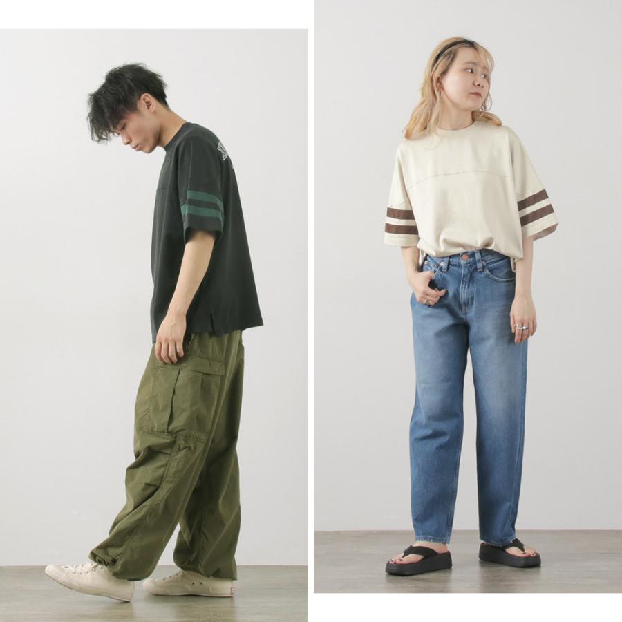 REMI RELIEF（レミ レリーフ） SP加工R/C天竺フットボールT(14