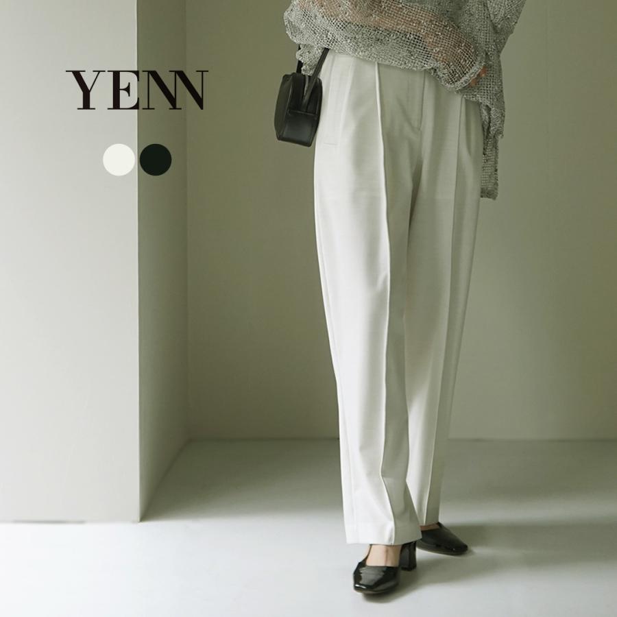 YENN YENN（イェン） カーブ テーパードパンツ / レディース ボトムス